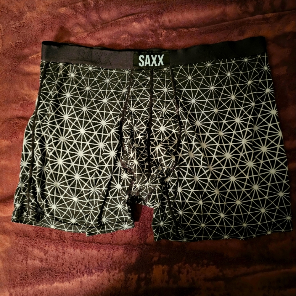 Saxx ultra boxer brief large stars design